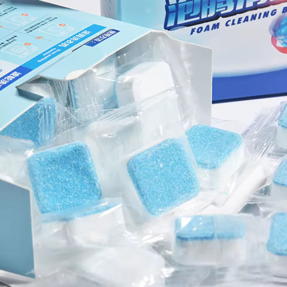 PASTILLAS LIMPIADORAS PARA LAVADORA X12