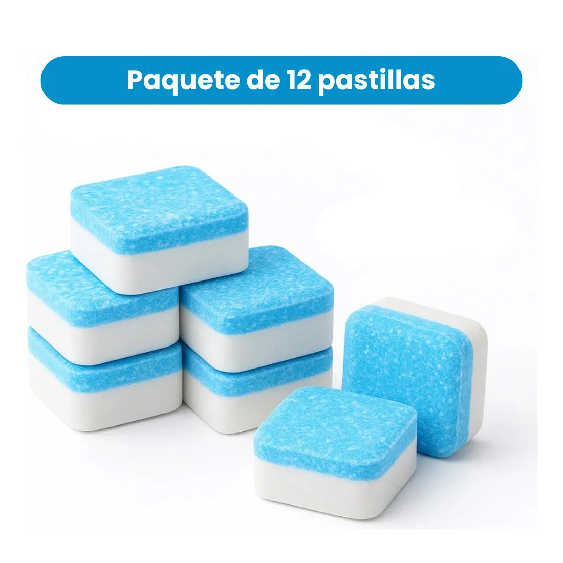 PASTILLAS LIMPIADORAS PARA LAVADORA X12